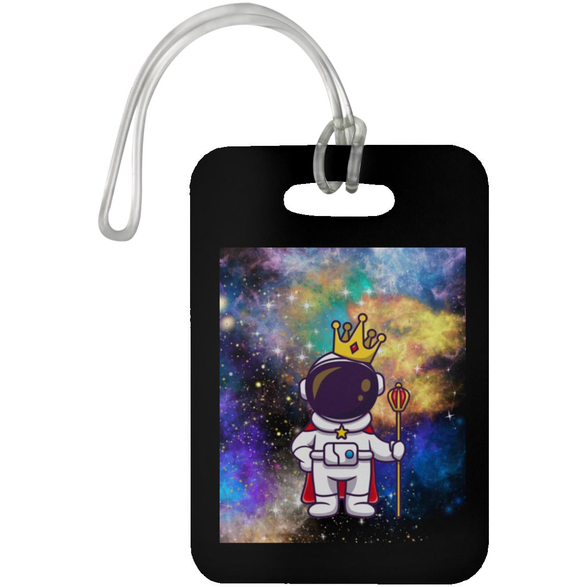 The Grumpy Cookies - Space King Luggage Bag Tag