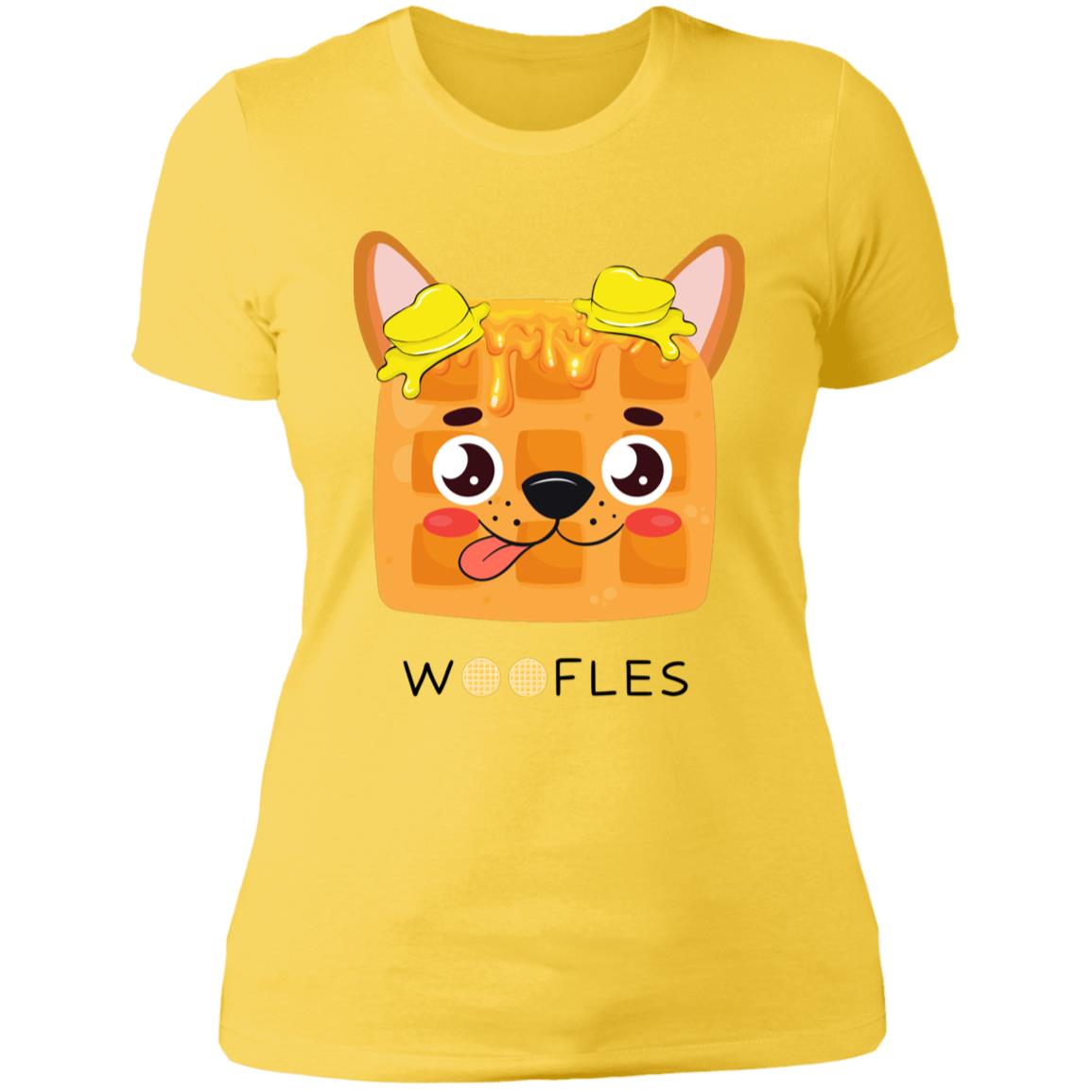 The Grumpy Cookies - Woofles Ladies Boyfriend T-Shirt