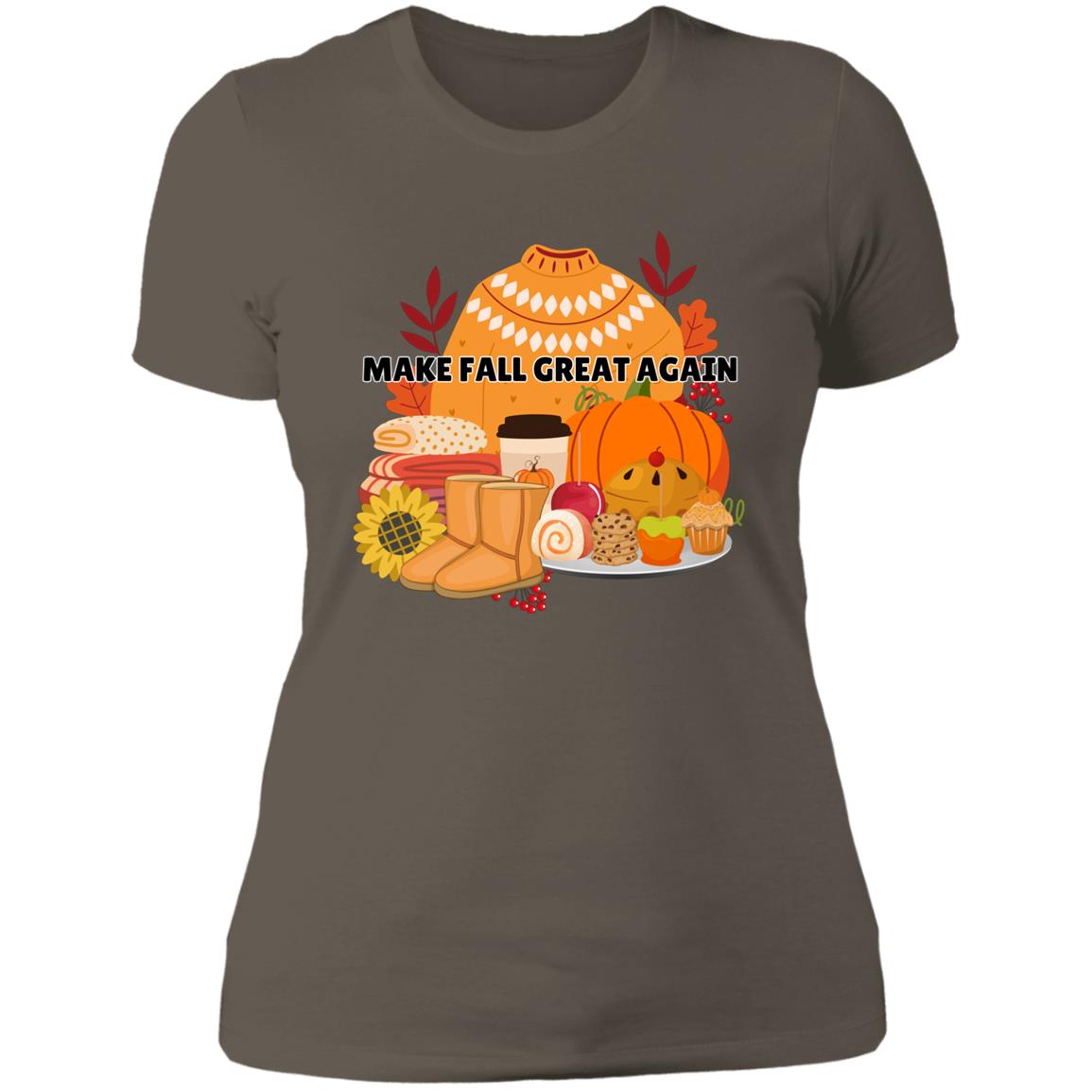 The Grumpy Cookies - MFGA Ladies' Boyfriend T-Shirt