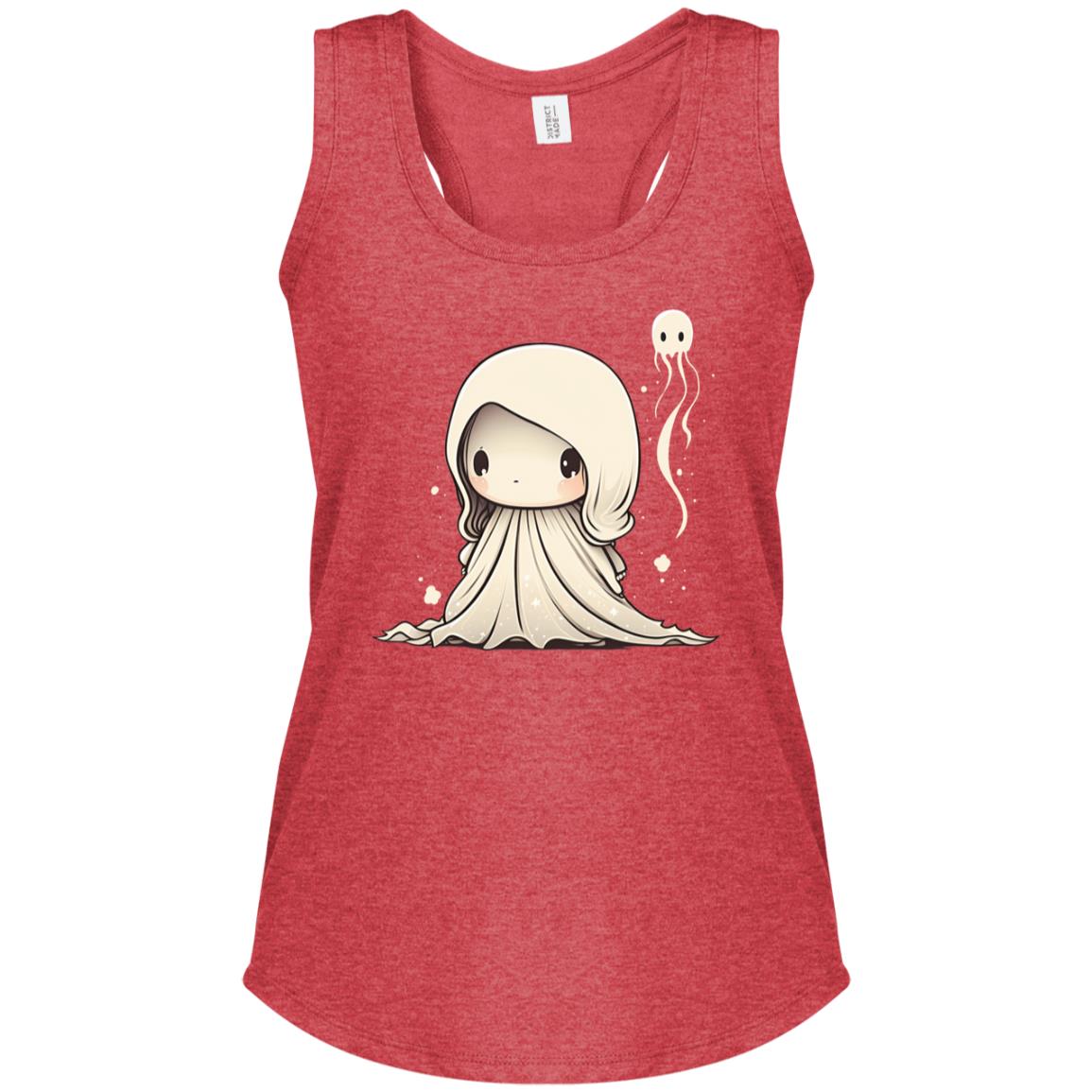 The Grumpy Cookies - Lola the Wee Ghost Women's Perfect Tri Racerback Tank