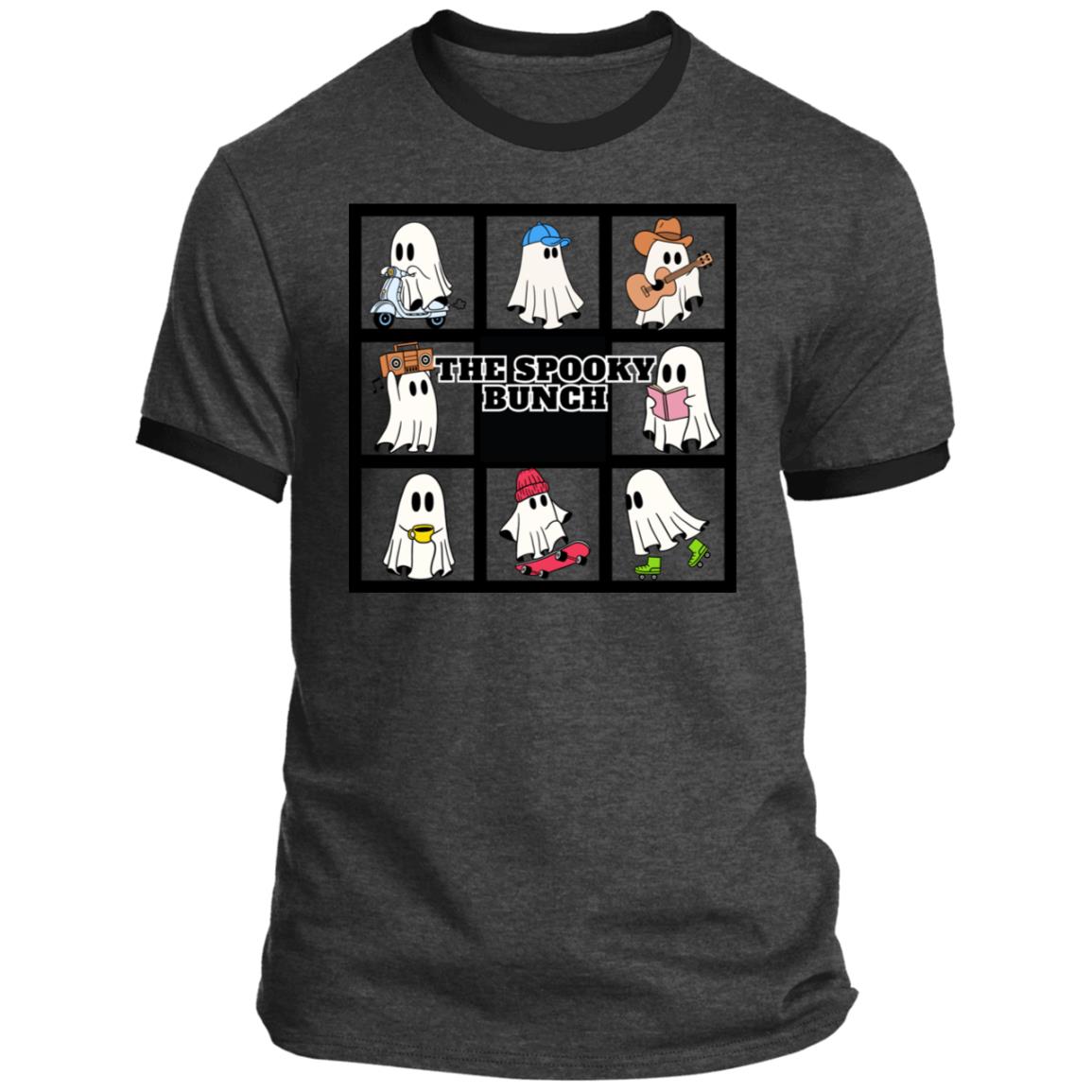 The Grumpy Cookies - The Spooky Bunch Mens Ringer Tee