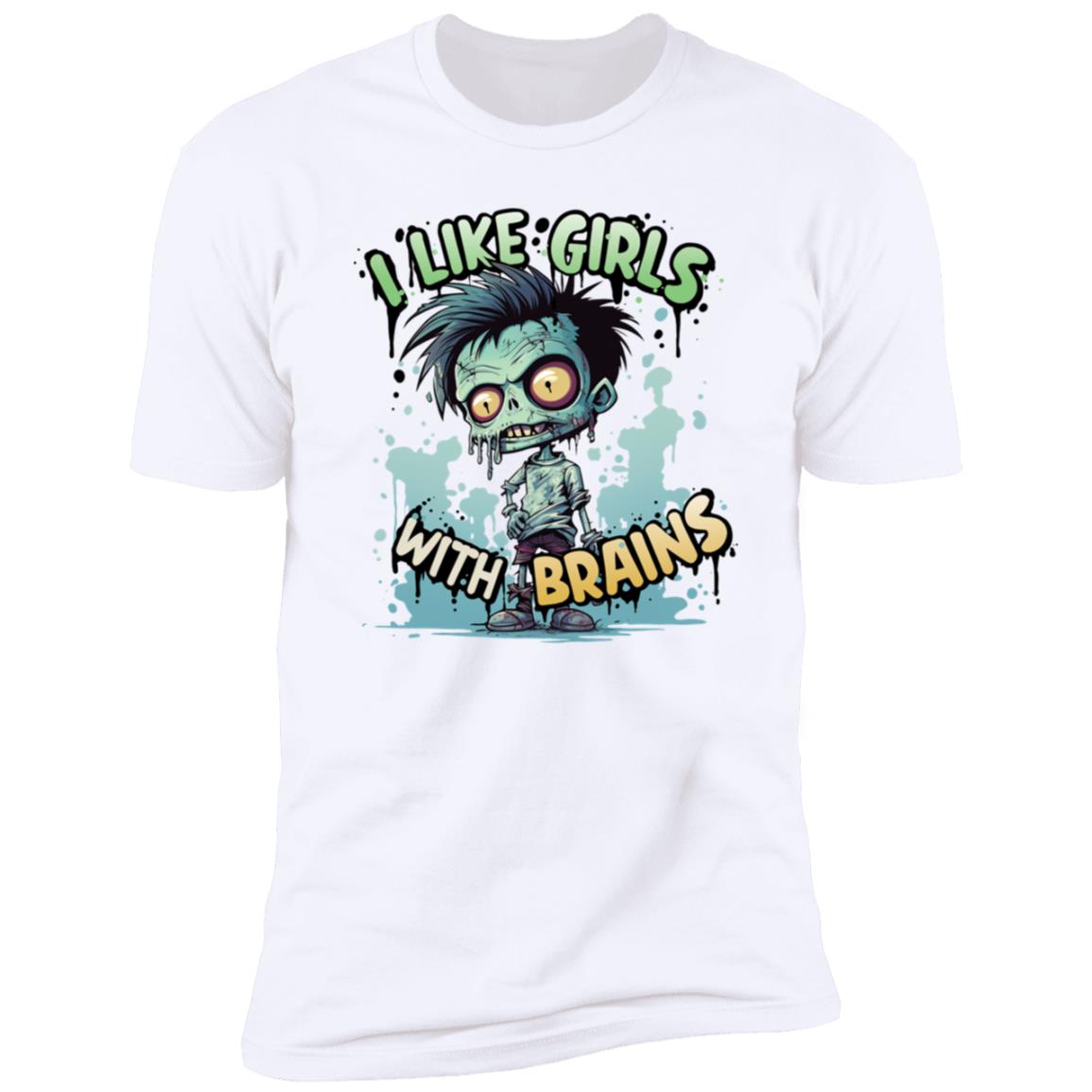 The Grumpy Cookies - Girls with Brains Premium Short Sleeve Tee