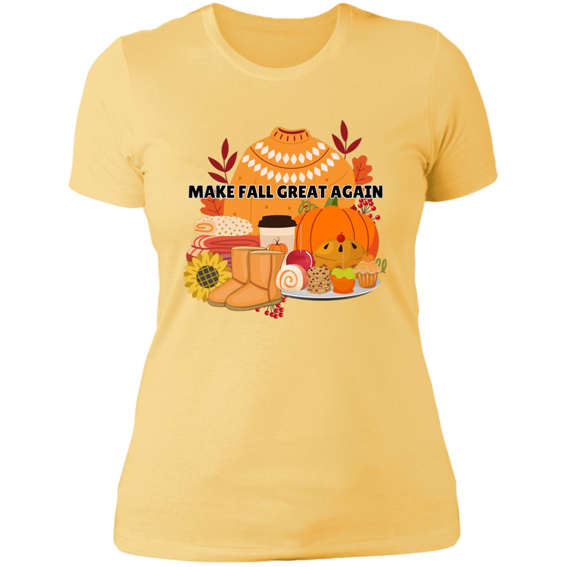 The Grumpy Cookies - MFGA Ladies' Boyfriend T-Shirt