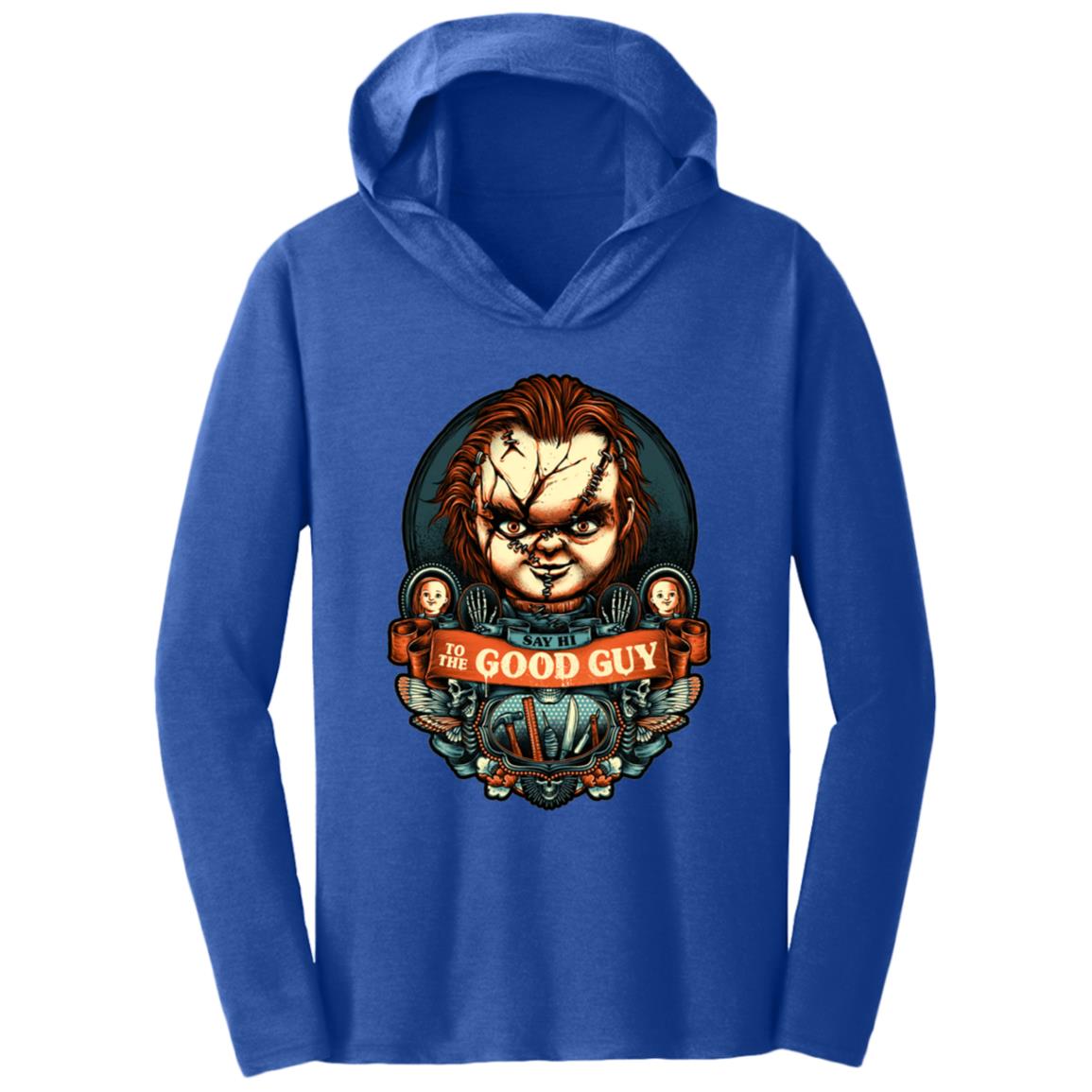 Chucky - Dolls are CREEPY Triblend T-Shirt Hoodie