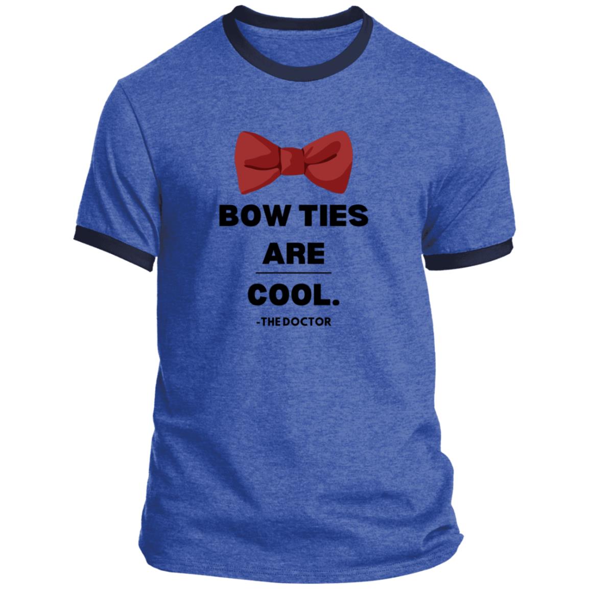 Dr Who - Bow Ties Are Cool Men's Ringer Tee