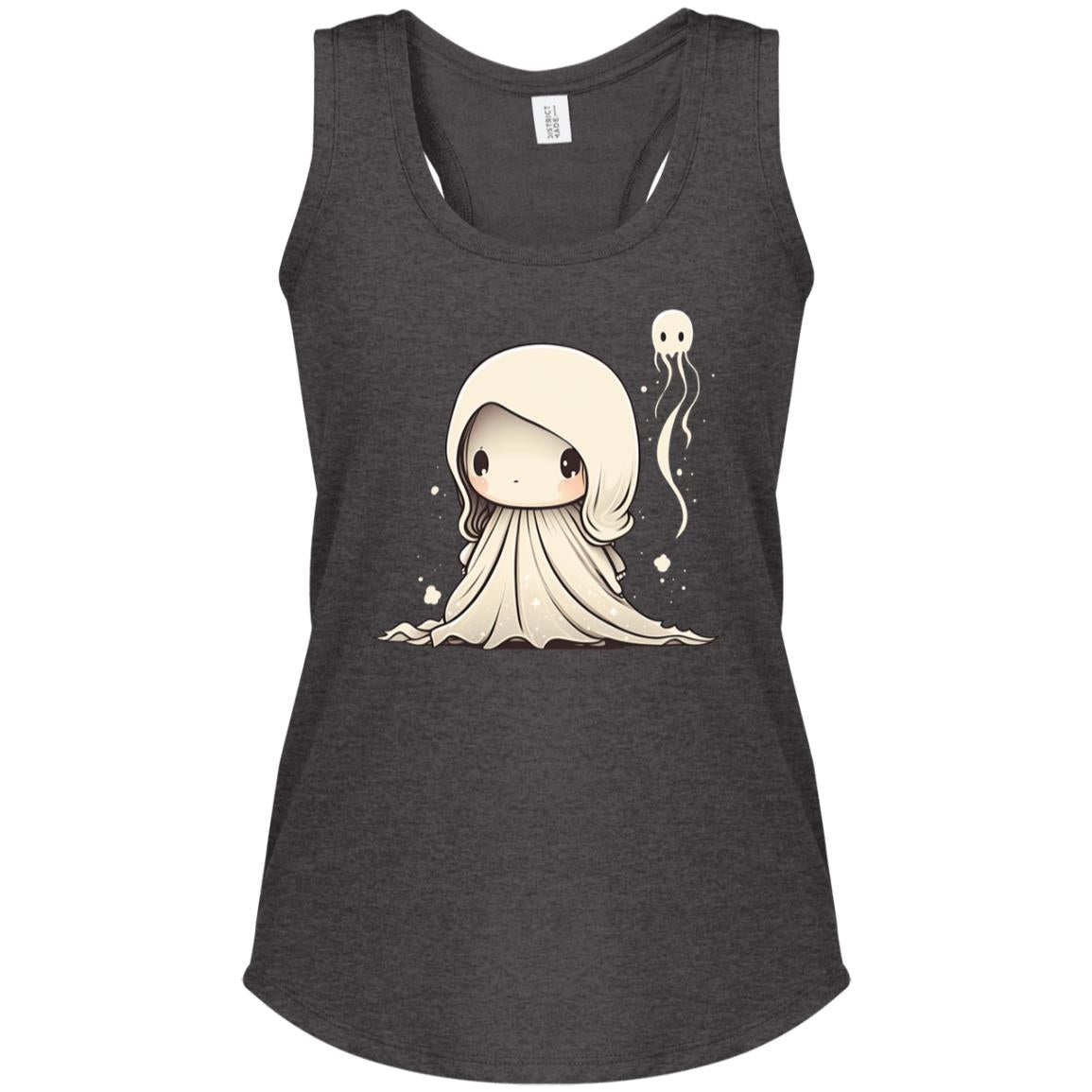 The Grumpy Cookies - Lola the Wee Ghost Women's Perfect Tri Racerback Tank