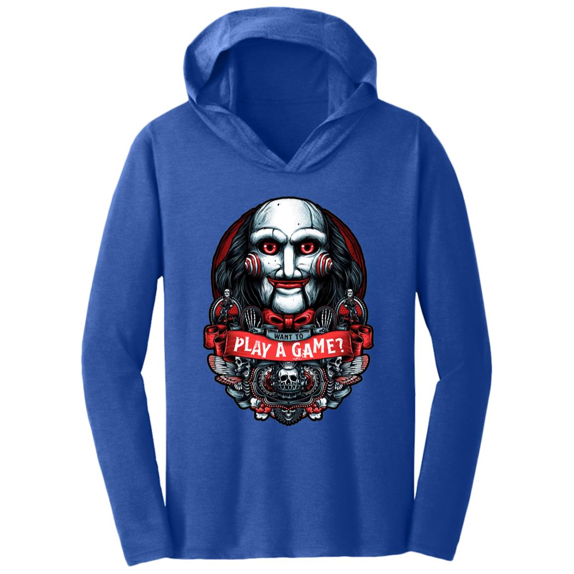 Saw - The Answer is NO Triblend T-Shirt Hoodie