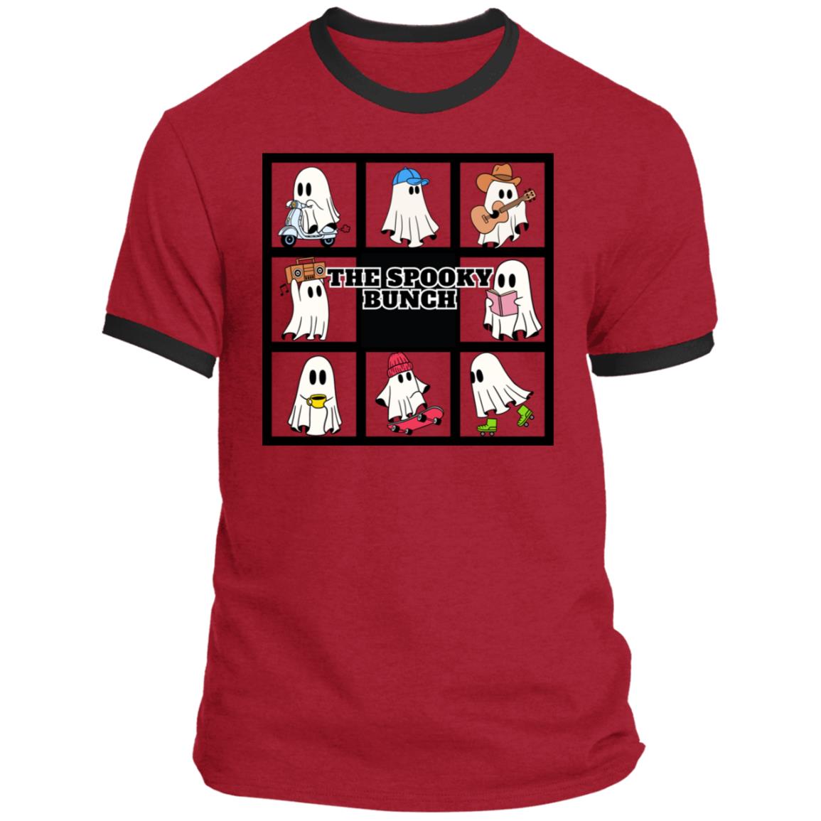 The Grumpy Cookies - The Spooky Bunch Mens Ringer Tee
