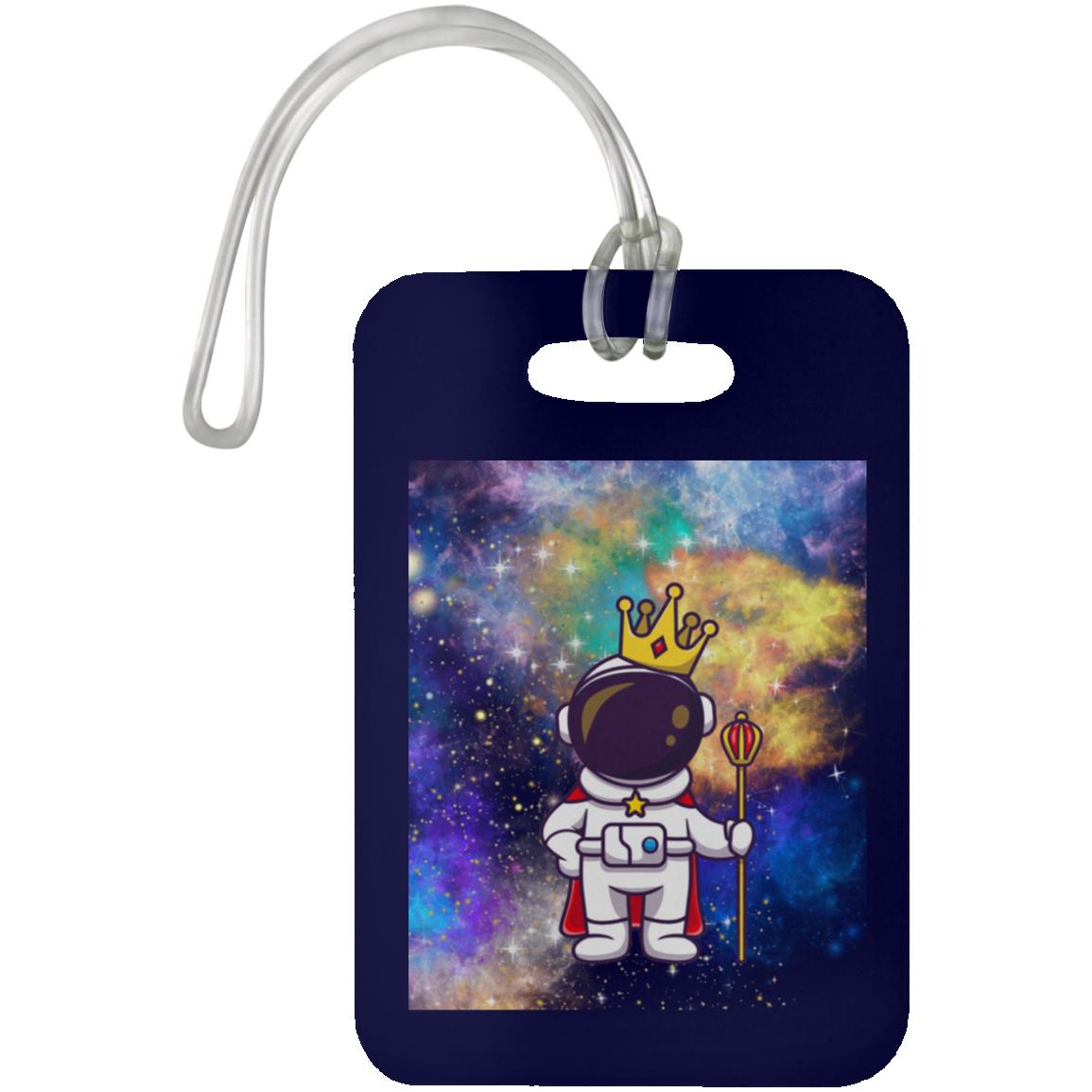 The Grumpy Cookies - Space King Luggage Bag Tag