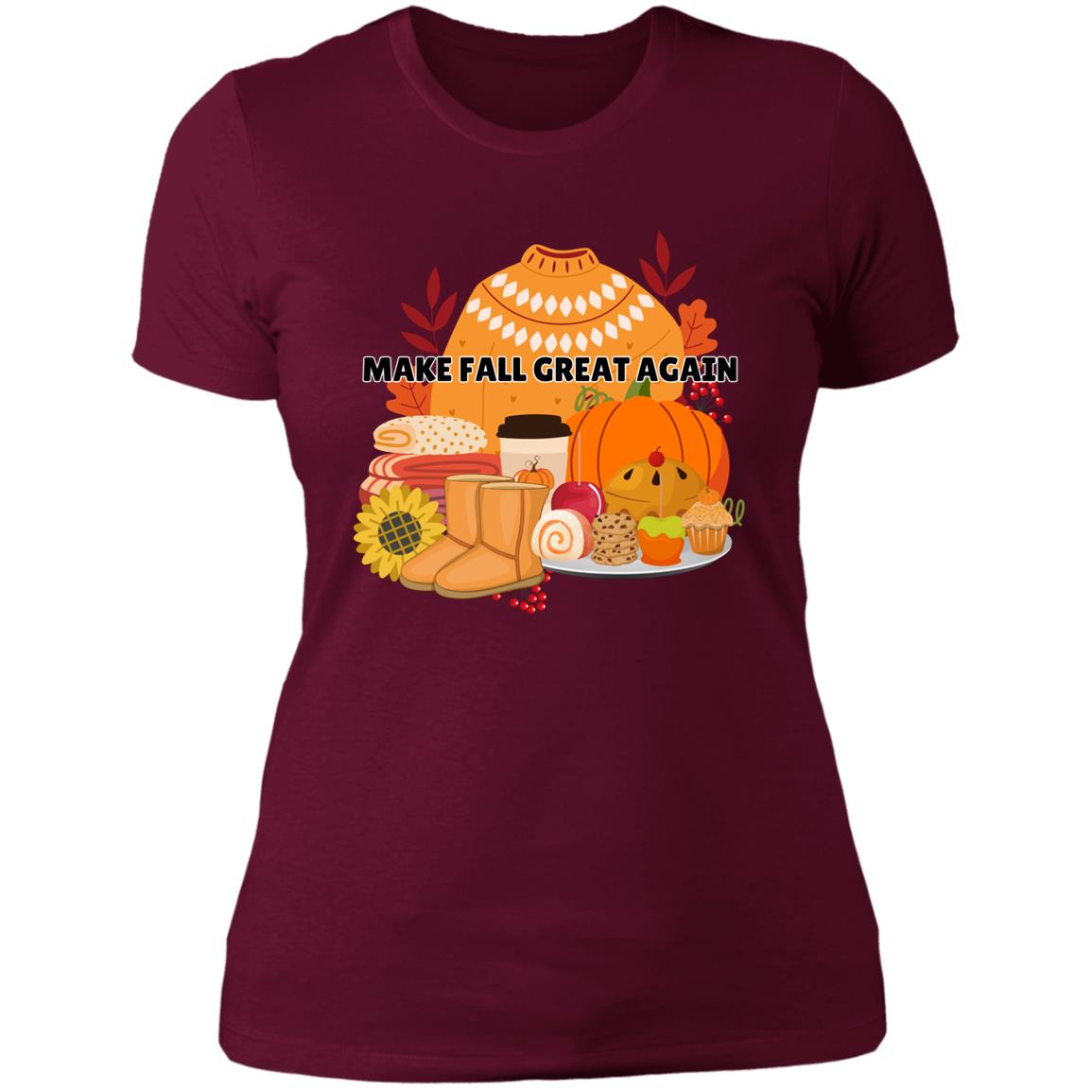 The Grumpy Cookies - MFGA Ladies' Boyfriend T-Shirt