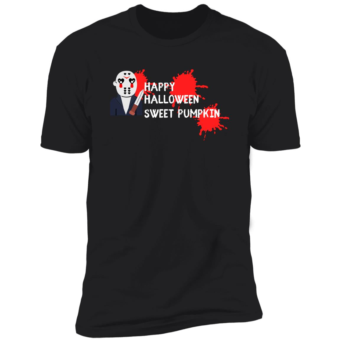 Friday the 13th - Jason Sweet Pumpkin Men's Premium Short Sleeve T-Shirt