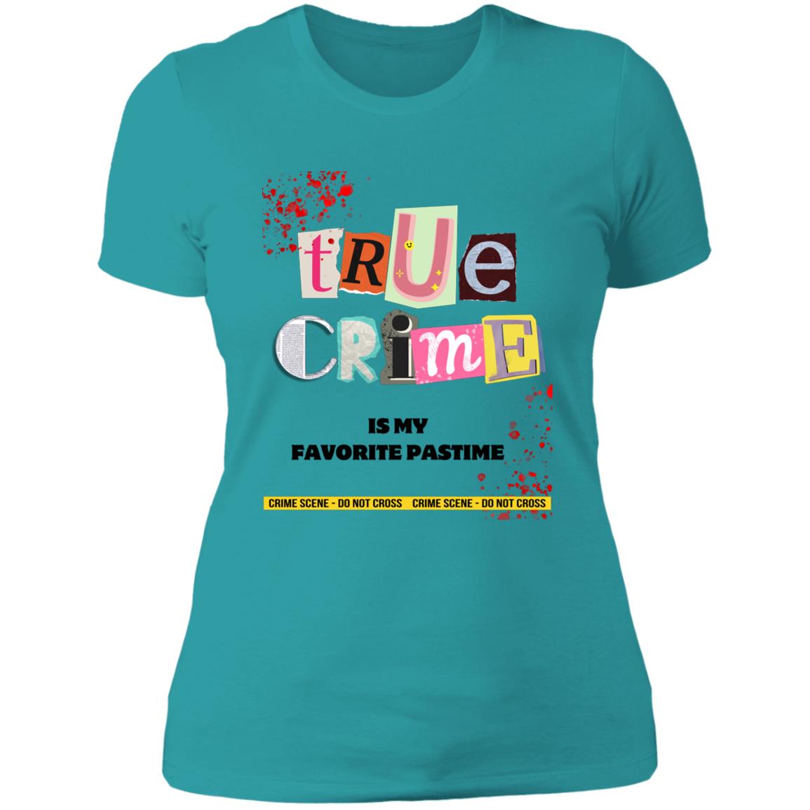 The Grumpy Cookies - True Crime Ladies' Boyfriend T-Shirt