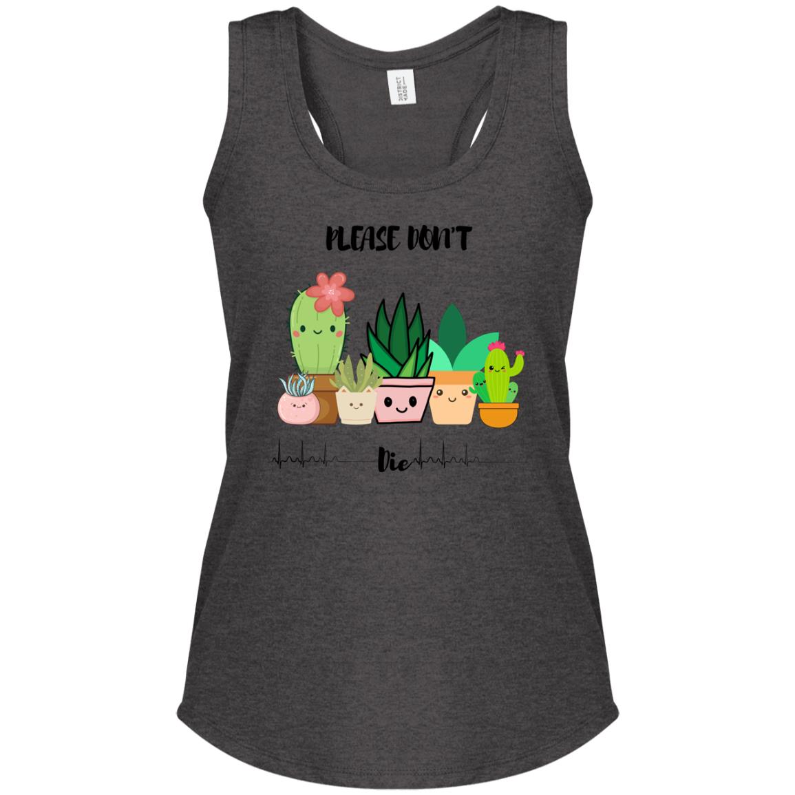 The Grumpy Cookies - Please Don't Die Women's Racerback Tank