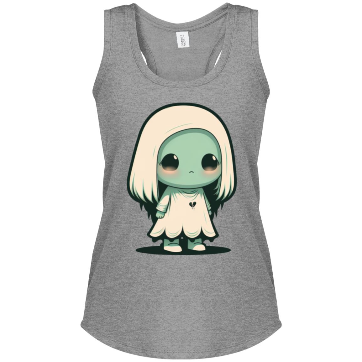 The Grumpy Cookies - Myrtle the Wee Ghost Women's Perfect Tri Racerback Tank