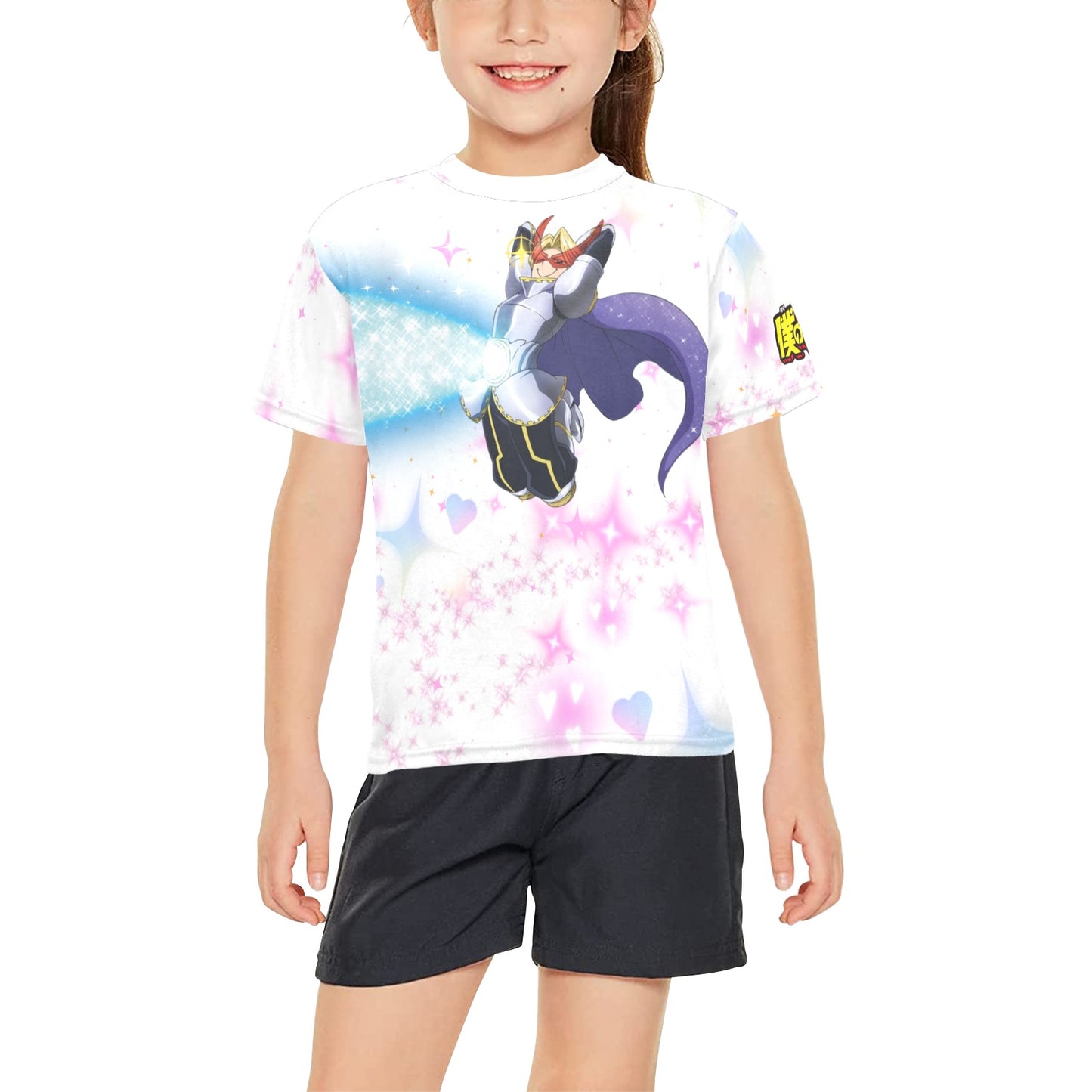 My Hero Academia - Can't Stop Won't Stop Twinkling Big Girls All Over Print Crew Neck T-Shirt