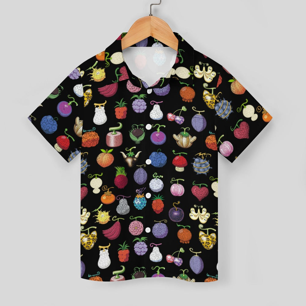 One Piece - Organic Devil Fruit Kids Short Sleeved Shirt