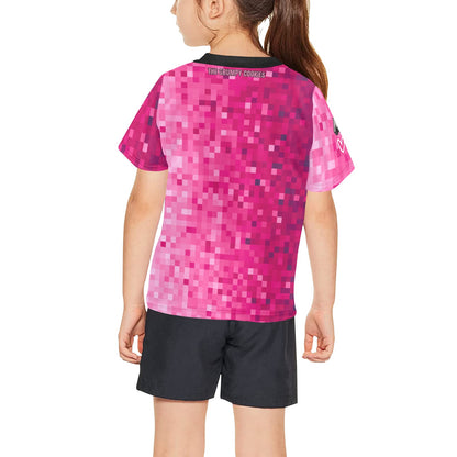 Minecraft - Meh. . . Big Girls All Over Print Crew Neck T-Shirt