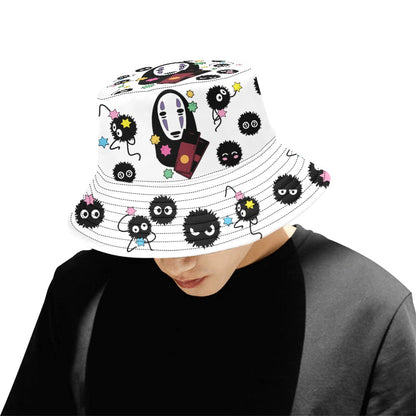 Studio Ghibli - Spirited Away - No Face & Friends All Over Print Bucket Hat