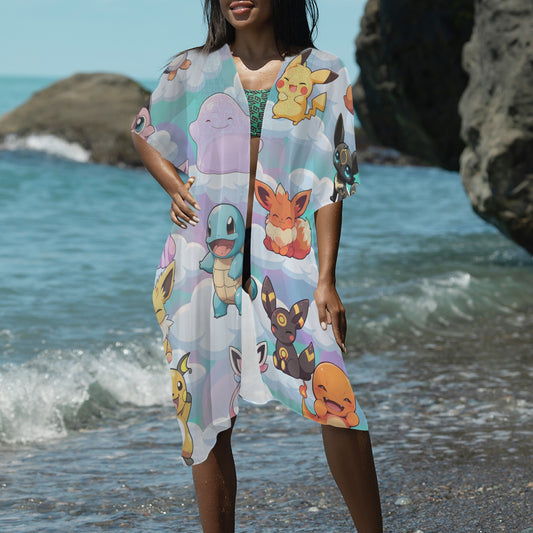 Pokemon - Dream Boat Women's Long Cover Up