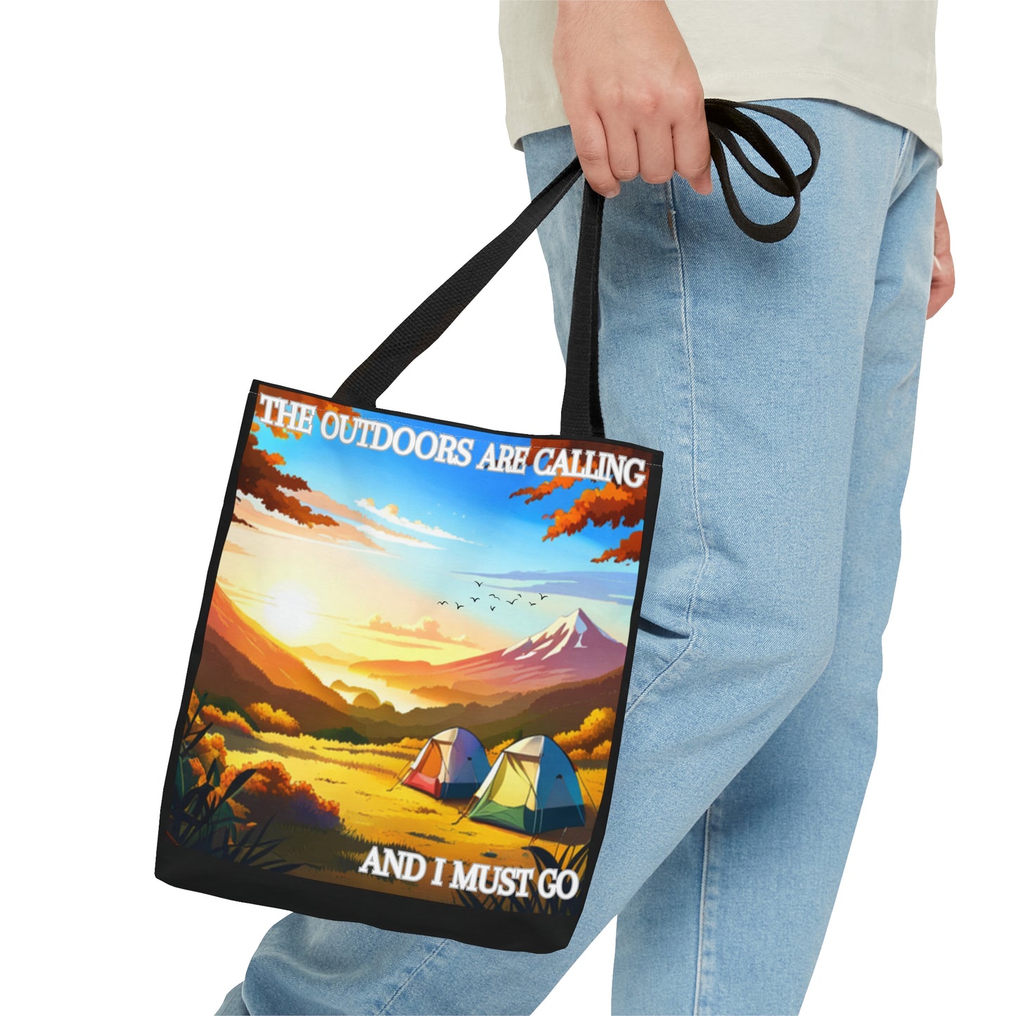 The Outdoors Are Calling Tote Bag