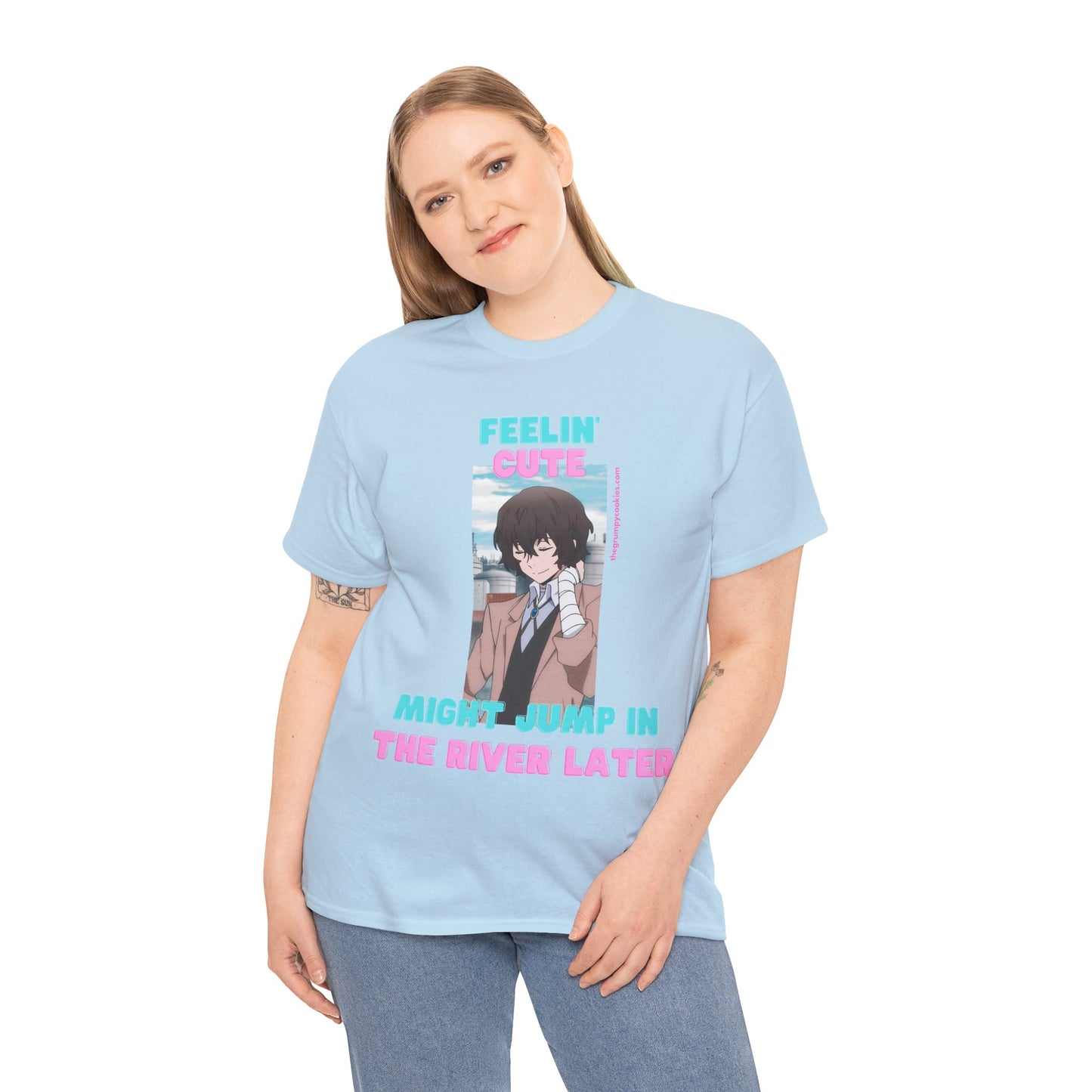 Feelin' Cute  Unisex Heavy Cotton Tee