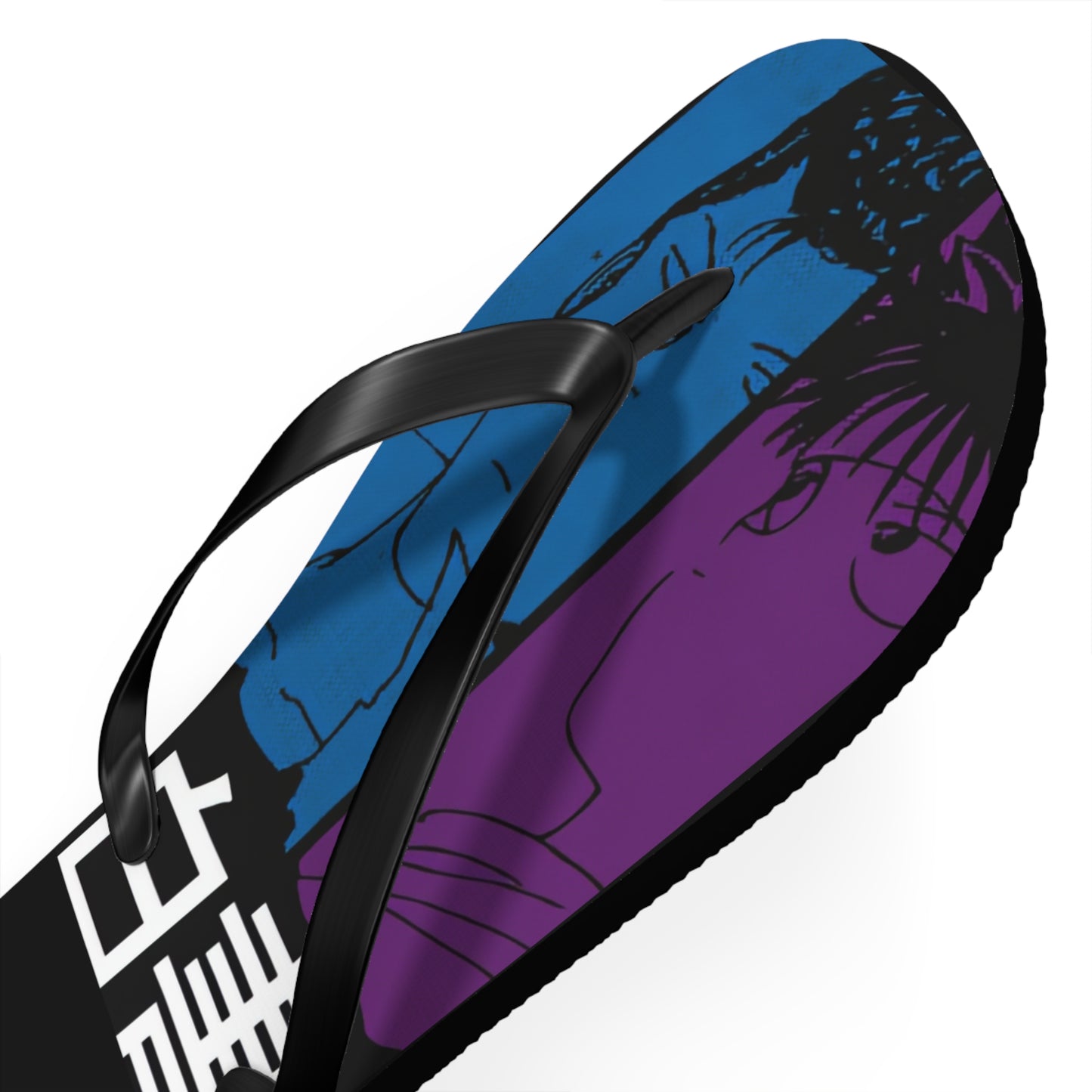 Yu Yu Hakusho Power of Four Unisex Flip Flops