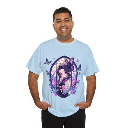 Stained Glass Shinobu Kocho Series Unisex Heavy Cotton Tee