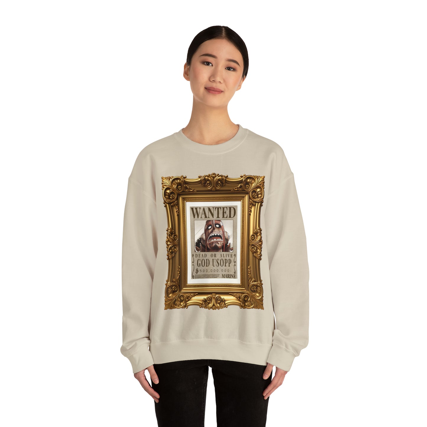 Fine Art Usopp Unisex Heavy Blend™ Crewneck Sweatshirt