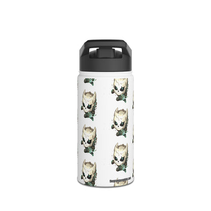 Chibi Kaiju Stainless Steel Water Bottle, Standard Lid