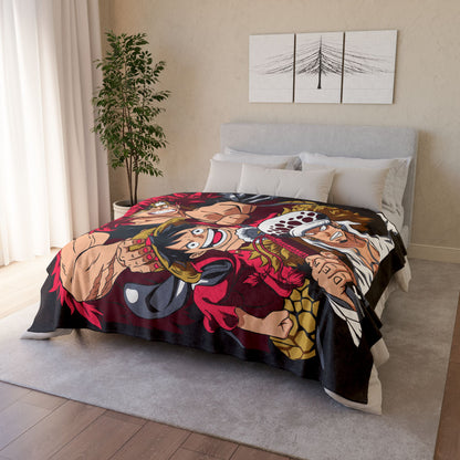 One Piece Worst Generation Polyester Blanket