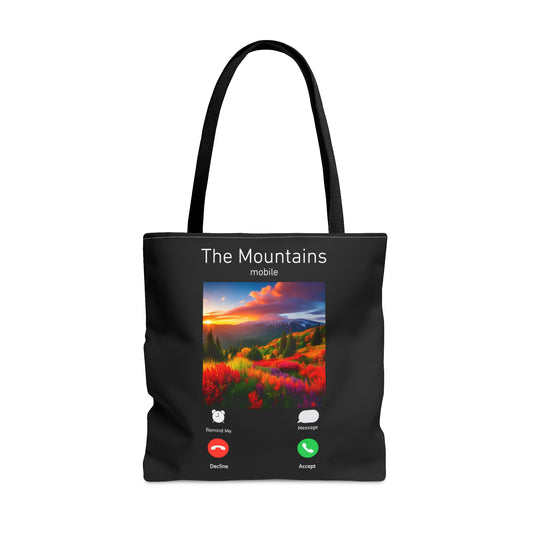 Incoming Call Tote Bag