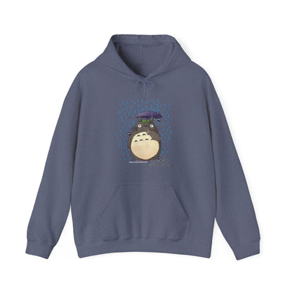 Totoro in the Rain Unisex Heavy Blend™ Hooded Sweatshirt