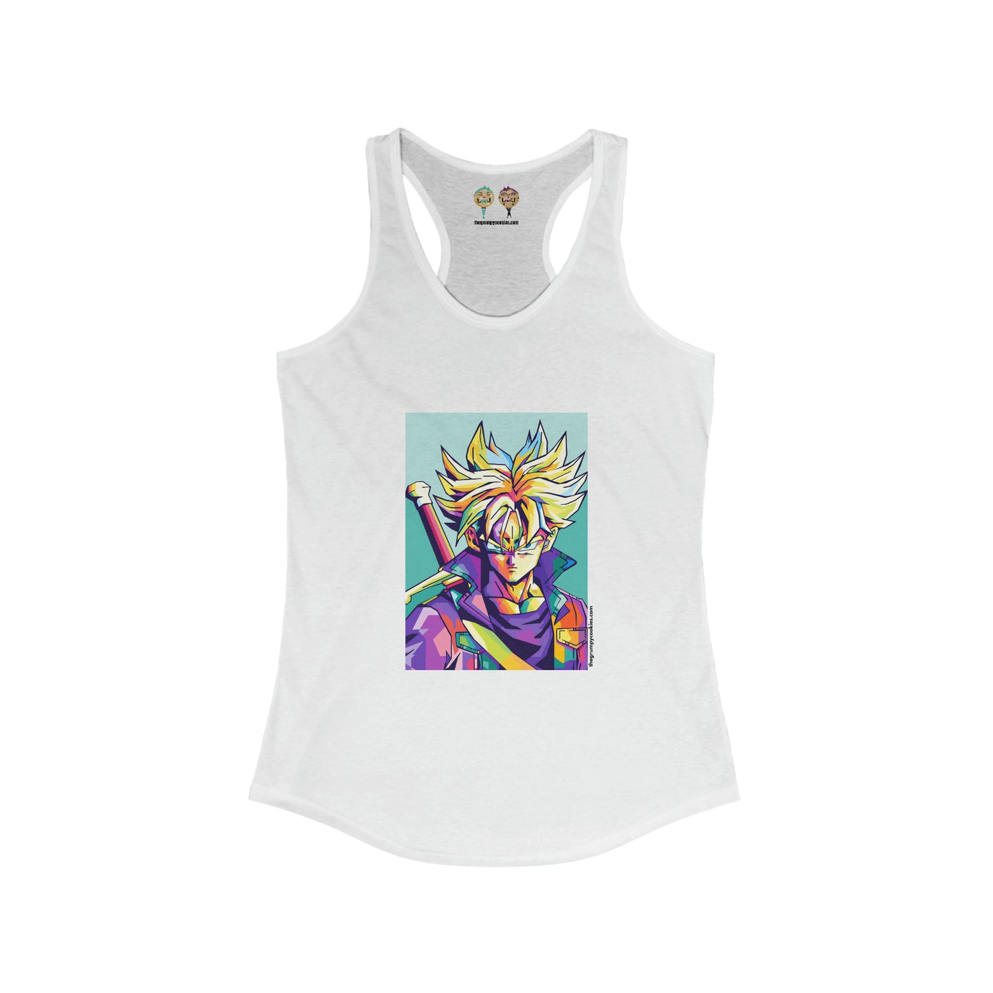 Technicolor Trunks Women's Ideal Racerback Tank