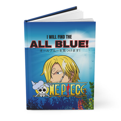 One Piece - The All Blue Hardcover Journal