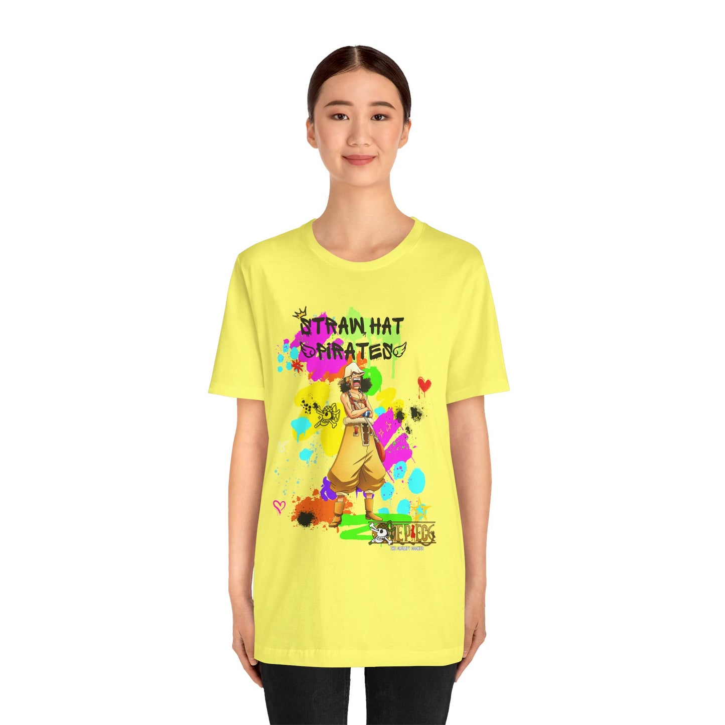 One Piece - Graffiti Usopp  Unisex Jersey Short Sleeve Tee