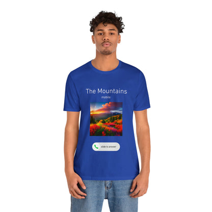 Mountains Calling Short Sleeve Tee