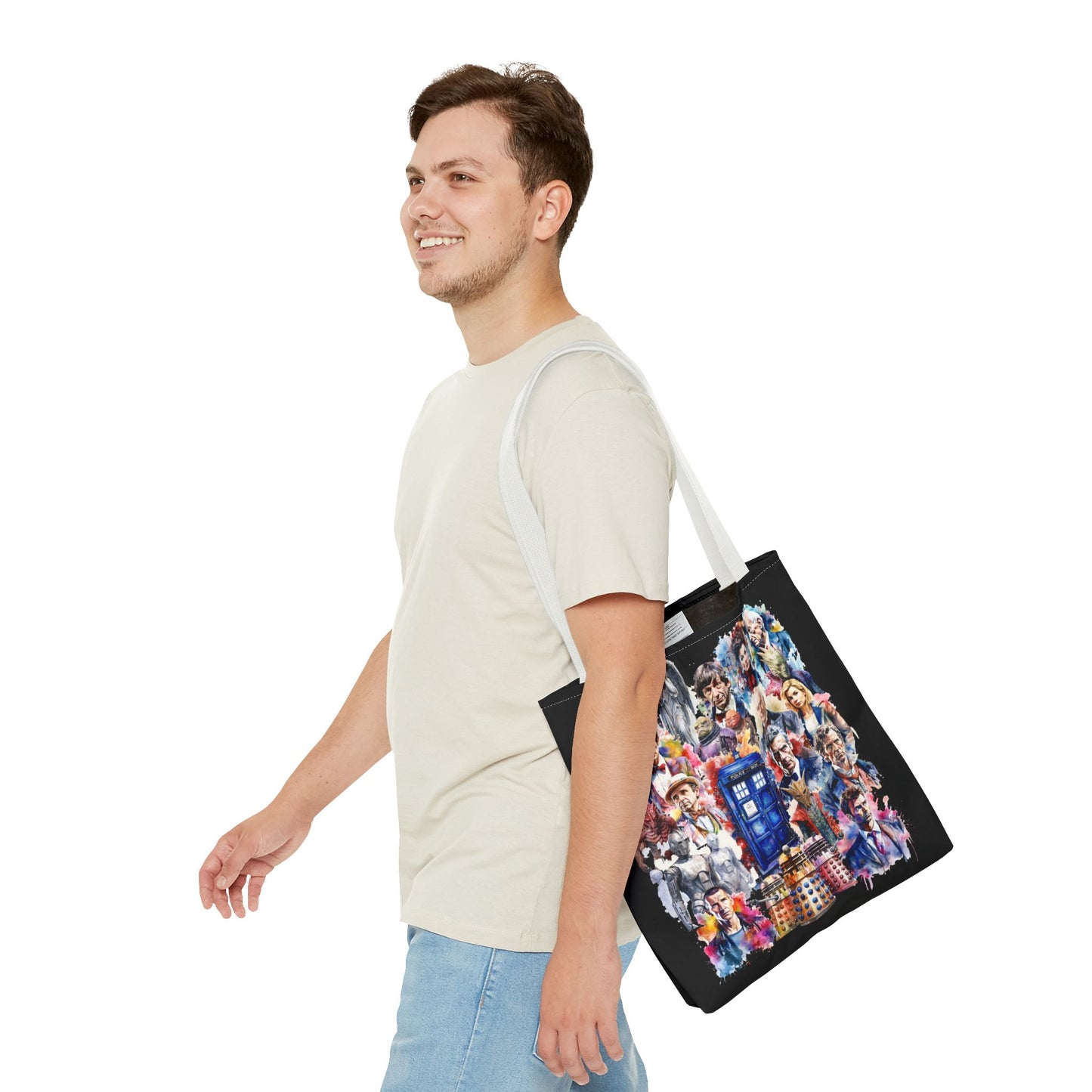 Dr Who - The Doctor and his Foes Tote Bag