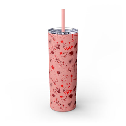 One Piece - Zoro Nothing Happened Skinny Tumbler with Straw, 20oz