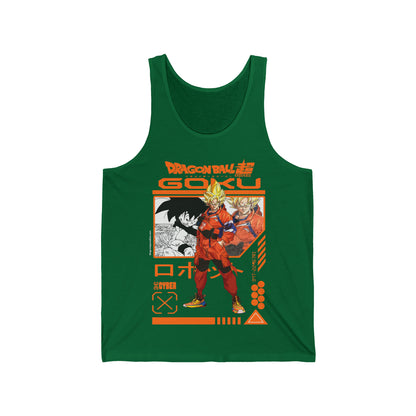 Cyber Goku Men's Jersey Tank