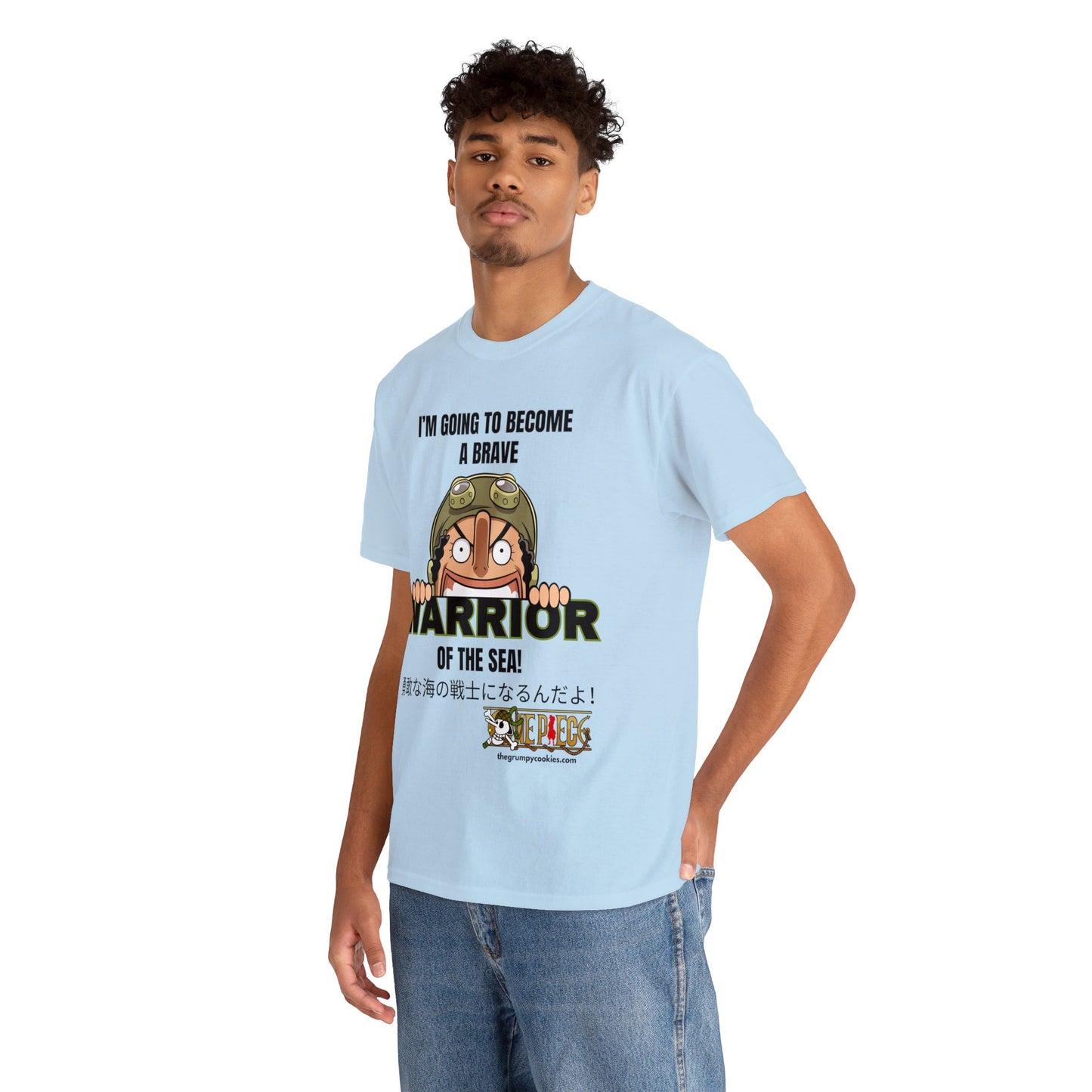 Brave Warrior of the Sea Unisex Heavy Cotton Tee