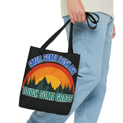 Touch Some Grass Tote Bag