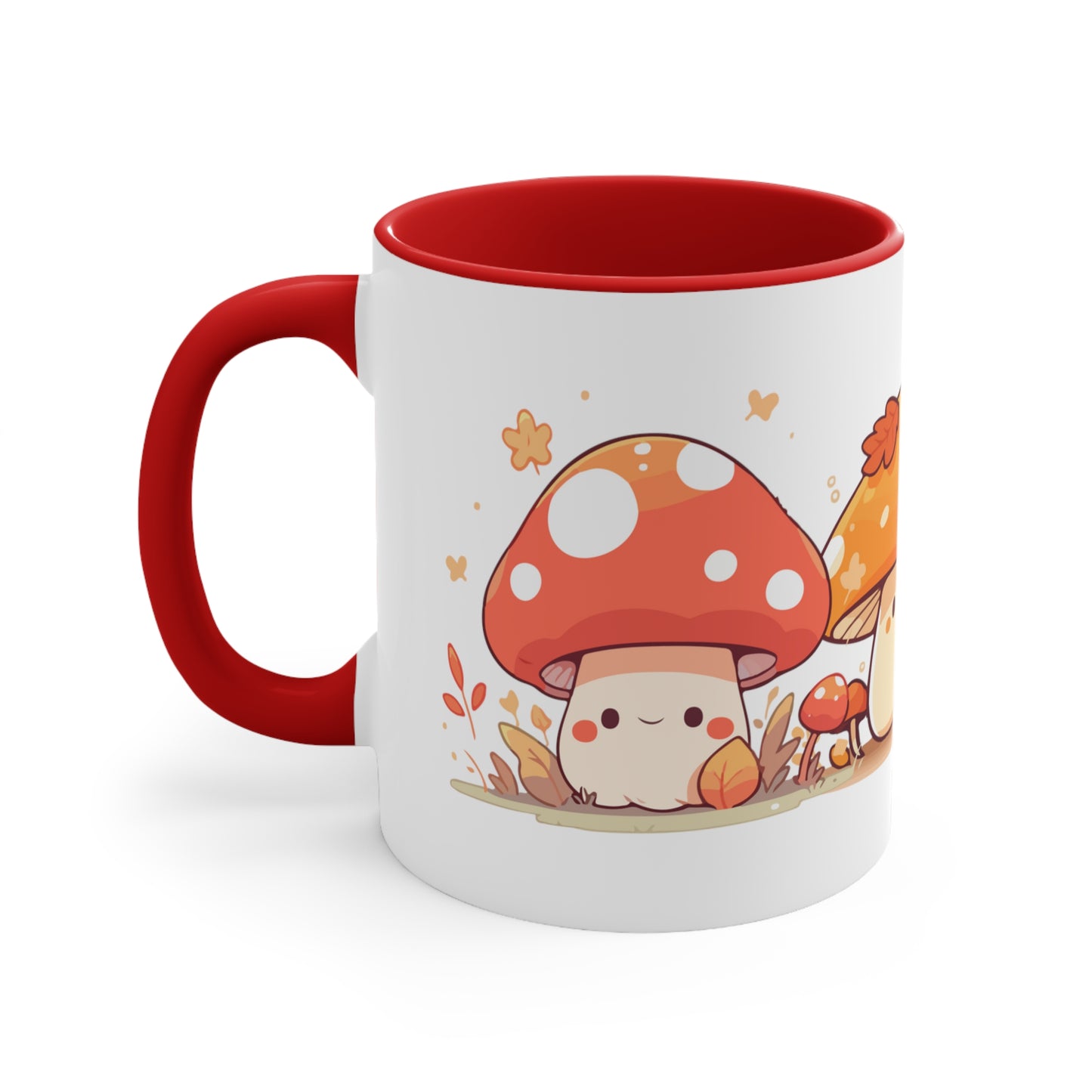 Mushroom Amigos Accent Coffee Mug, 11oz