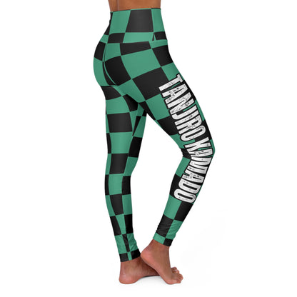 Demon Slayer - Tanjiro Time High Waisted Yoga Leggings