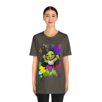 She Hulk Jersey Short Sleeve Tee