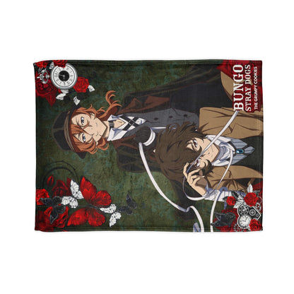 Bungo Stray Dogs- Twin Dark Polyester Blanket