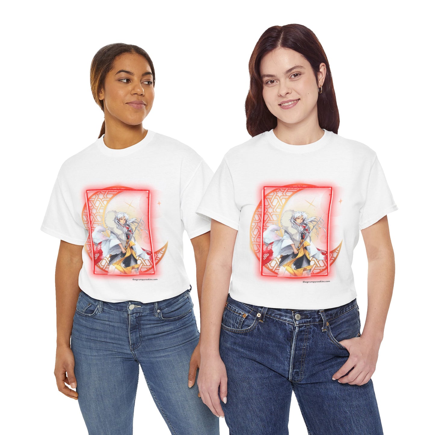 Sesshomaru Moon Unisex Heavy Cotton Tee