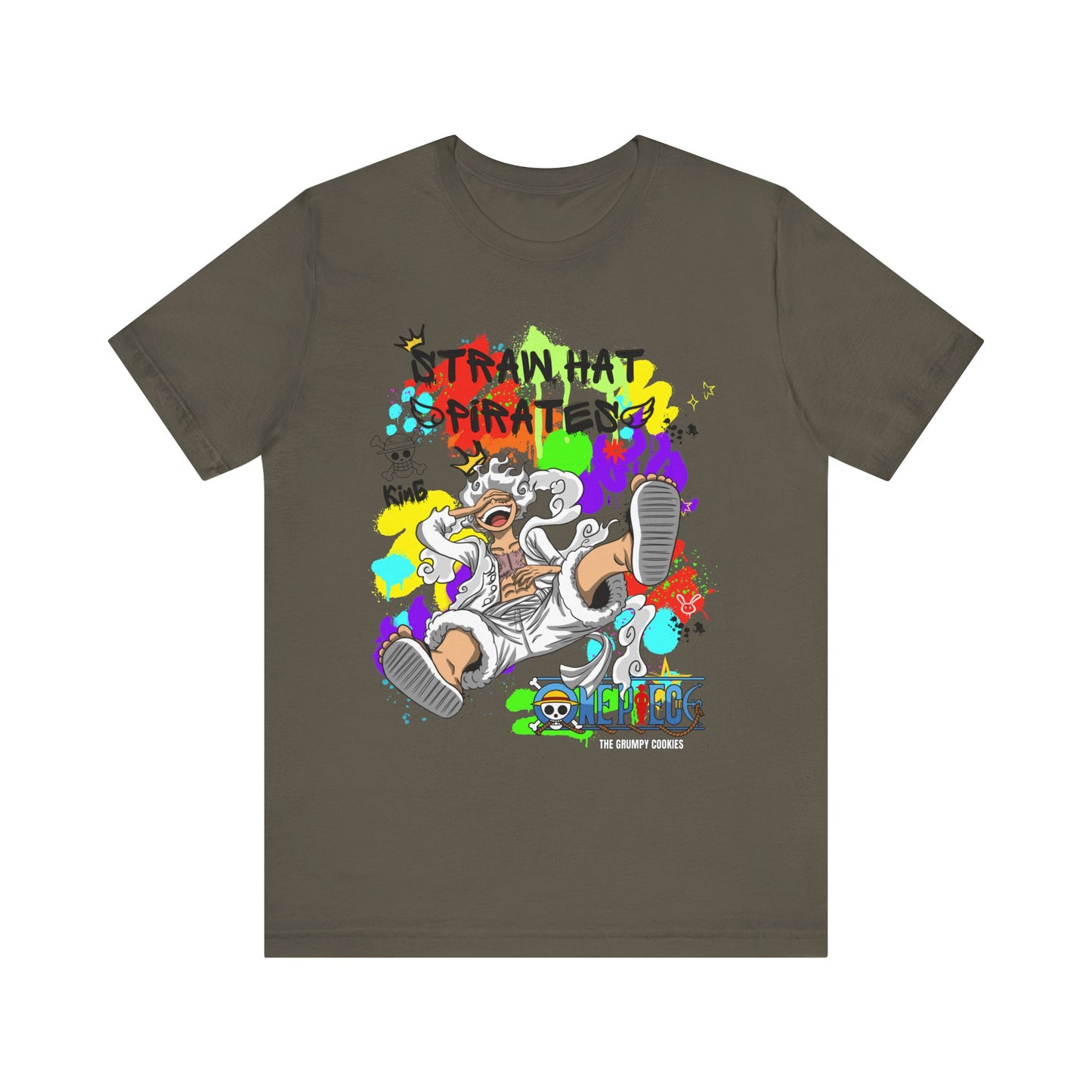 One Piece - Graffiti Luffy Unisex Jersey Short Sleeve Tee
