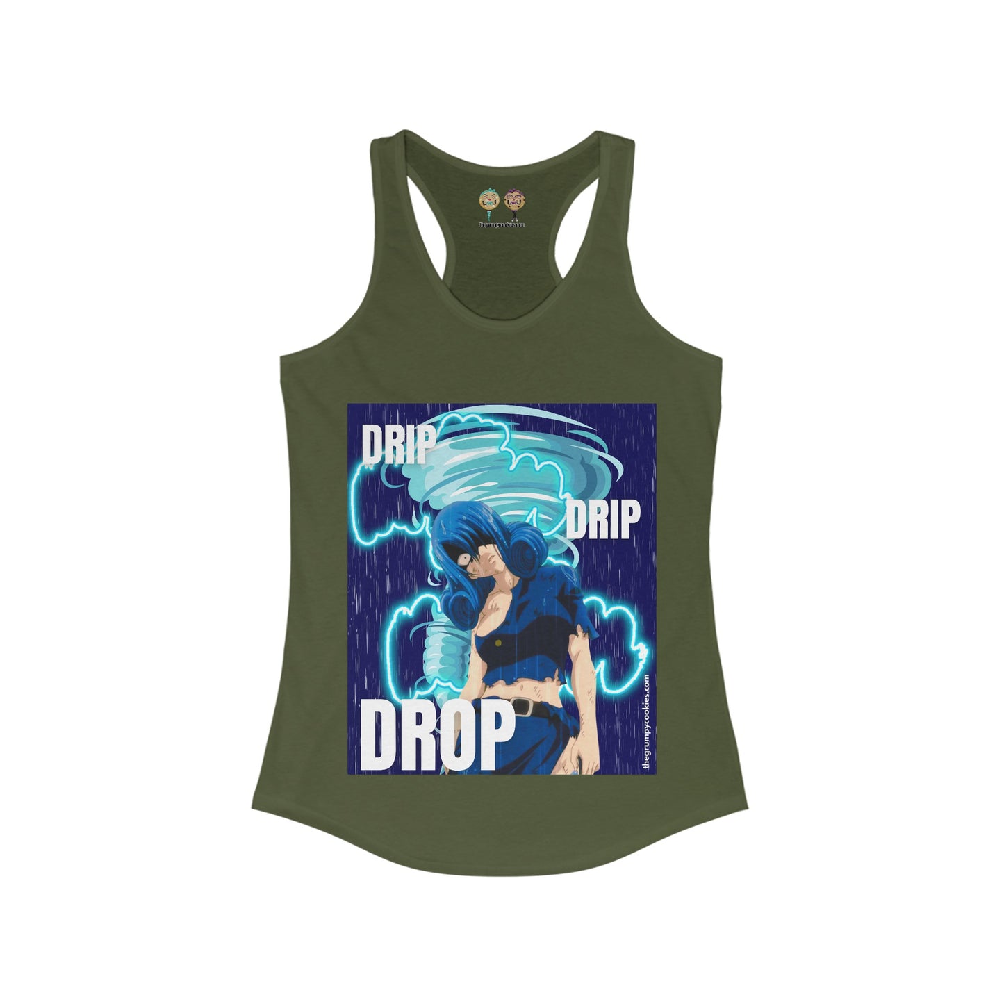 Drip Drip Drop Women's Ideal Racerback Tank