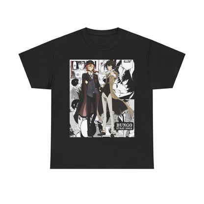 Chuuya and Dazai Unisex Heavy Cotton Tee