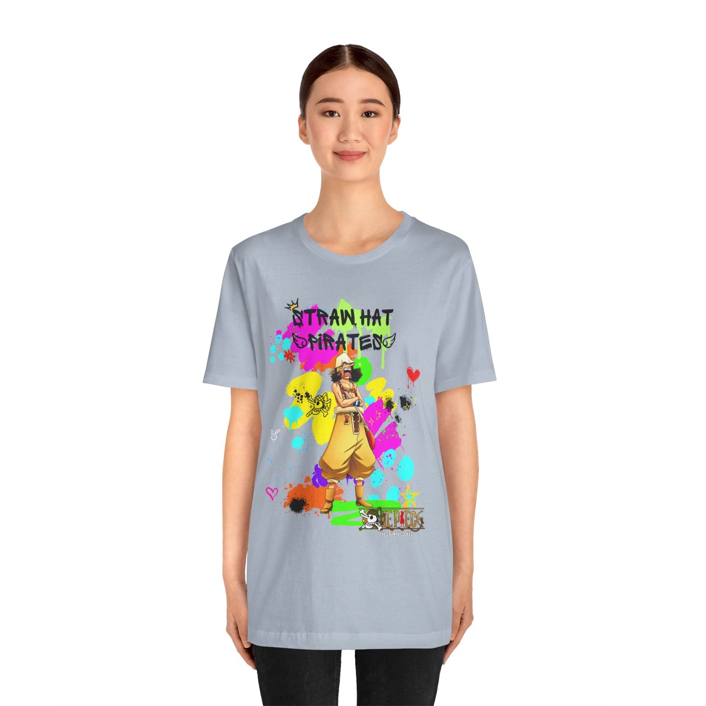 One Piece - Graffiti Usopp  Unisex Jersey Short Sleeve Tee